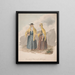Peasants of Icod el Alto Tenerife - Alfred Diston — framed artwork on a wall