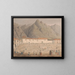 Place dans le village de Los Silos, Tenerife - Alfred Diston — framed artwork on a wall