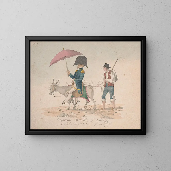 Bon Ton suprême de Ténérife - Alfred Diston — framed artwork on a wall