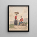 Tenerife Women of Candelaria - Alfred Diston — framed artwork on a wall