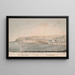 the convent and part of the city of Candelaria on the south side of Tenerife - Alfred Diston — framed artwork on a wall
