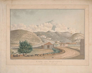 View from the Martiánez port, Orotava, Tenerife - Alfred Diston — artwork view