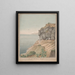 View from Port Orotava Tenerife - Alfred Diston — framed artwork on a wall