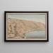 View of La Rambla de Castro near Port Orotava Tenerife - Alfred Diston — framed artwork on a wall