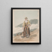 Femme d'Icod el Alto Tenerife - Alfred Diston — framed artwork on a wall