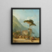 Market Day in Cannobio - Alfred Eduard Agenor de Bylandt — framed artwork on a wall