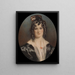 Mme Mary Cawse - Alfred Edward Chalon — framed artwork on a wall