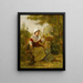 Portrait of a mother and her child - Alfred Fowler Patten — framed artwork on a wall