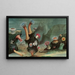 Anémones de mer - Alfred Frödl — framed artwork on a wall