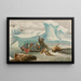 Hunting of the Walruses - Alfred Frödl — framed artwork on a wall