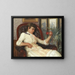Pensées lointaines - Alfred Glendening Jr. — framed artwork on a wall
