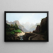 Passage de montagne - Alfred Godchaux — framed artwork on a wall