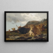 Highland Cattle Painting - Alfred Grey — framed artwork on a wall