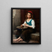 Peasant Painting - Alfred Guillou — framed artwork on a wall