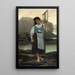 Reproduction of the painting The Mussel Gatherer - Alfred Guillou