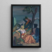 Siesta - Alfred Hagel — framed artwork on a wall