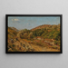 Chèvres se reposant dans un paysage d'été - Alfred Henri Berthoud — framed artwork on a wall