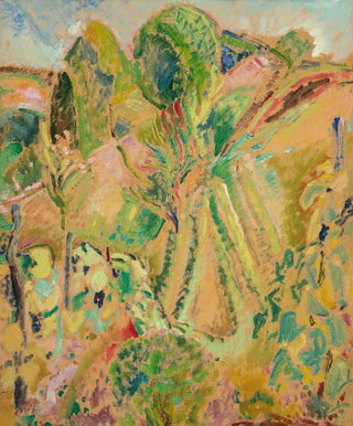 Landscape with Trees - Alfred Henry Maurer — artwork view