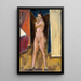 Nude Painting - Alfred Henry Maurer — framed artwork on a wall