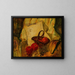 Still life of fruits in a basket - Alfred Henry Maurer — framed artwork on a wall