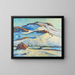 Glaciers - Alfred Hermann Helberger — framed artwork on a wall