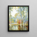 Gardens of Magnolia - Alfred Hutty — framed artwork on a wall
