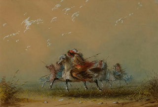 Alfred Jacob Miller - Indians on the War Path.webp