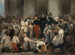 The Duke of Orléans visiting the sick at the Hôtel-Dieu during the cholera epidemic in 1832 - Alfred Johannot — artwork view