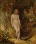 Eve with the serpent - Alfred Joseph Woolmer — artwork view