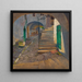 Motif of the Grinzing Hof from Himmelstraße 31 - Alfred Keller — framed artwork on a wall