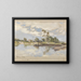 Bablock Hythe near Oxford - Alfred Parsons — framed artwork on a wall