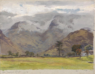 Dungeon Ghyll Painting - Alfred Parsons — artwork view