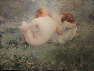 Bathers - Alfred Philippe Roll — artwork view