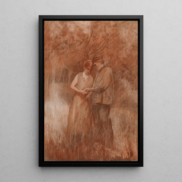 Reproduction of the painting Study of Figure - Alfred Philippe Roll