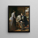 Old school friends - Alfred Rankley — framed artwork on a wall