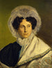 Portrait of the artist's mother - Alfred Rethel — artwork view