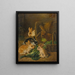 Lapins - Alfred Richardson Barber — framed artwork on a wall