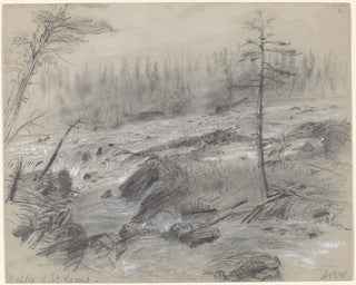 Les Dalles de Saint-Louis - Alfred Rudolph Waud — artwork view