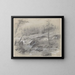 Les Dalles de Saint-Louis - Alfred Rudolph Waud — framed artwork on a wall