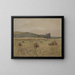 Wheat Field Painting - Alfred Rudolph Waud — framed artwork on a wall