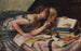 The poet and his muse - Alfred Schwarzschild — artwork view