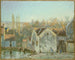 A Corner of Moret-sur-Loing - Alfred Sisley — artwork view