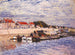 Barges sur le Loing à Saint-Mammes - Alfred Sisley — artwork view