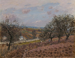 Bougival - Alfred Sisley — artwork view