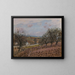 Bougival - Alfred Sisley — framed artwork on a wall