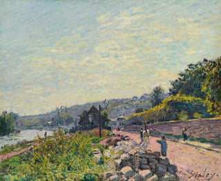 La Seine à Bas-Meudon - Alfred Sisley — artwork view