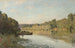 Landscape of Bougival - Alfred Sisley — artwork view