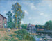 Le Loing à Moret - Alfred Sisley — artwork view