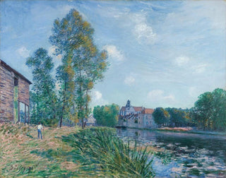 Le Loing à Moret - Alfred Sisley — artwork view