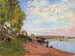 Le Loing à Saint-Mammes - Alfred Sisley — artwork view